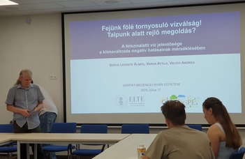 ClimEx-PE Researchers Present Nature-Based Groundwater Recharge Methods at the Carpathian Basin Summer University